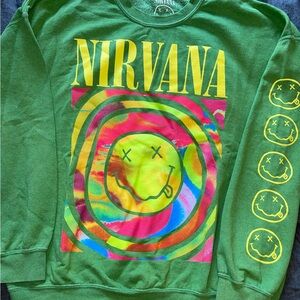 Nirvana crewneck from urban outfitters